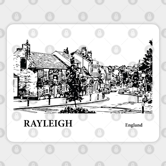 Rayleigh England Magnet by Lakeric